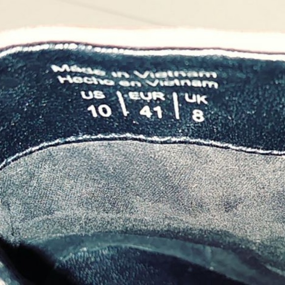 Aldo Brand Red Red Leather Thick Stacked Ankle - Picture 7 of 7